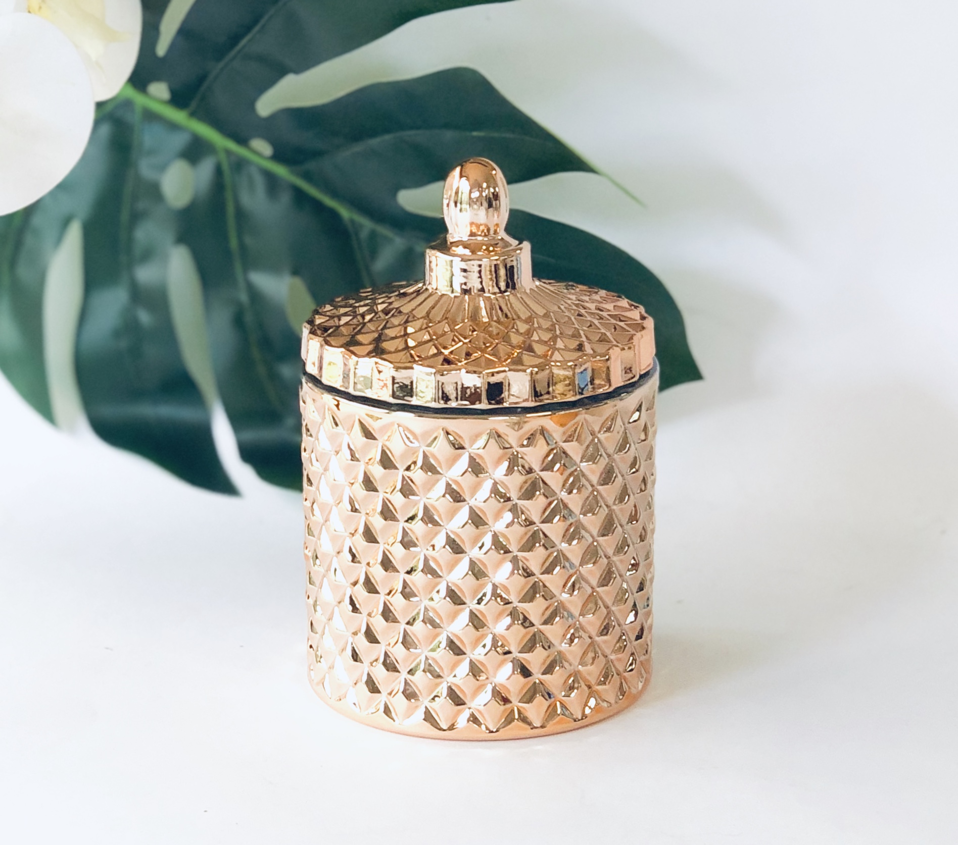 Luxury Rose Gold Soy Candle
